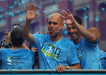 Con Pep lo ganó todo. REUTERS/Molly Darlington