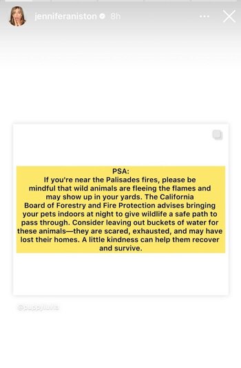 A través de Instagram, la