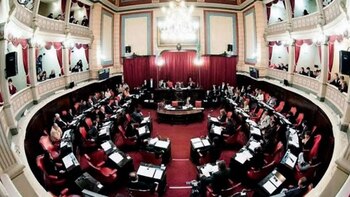 Hubo escándalo en el Senado