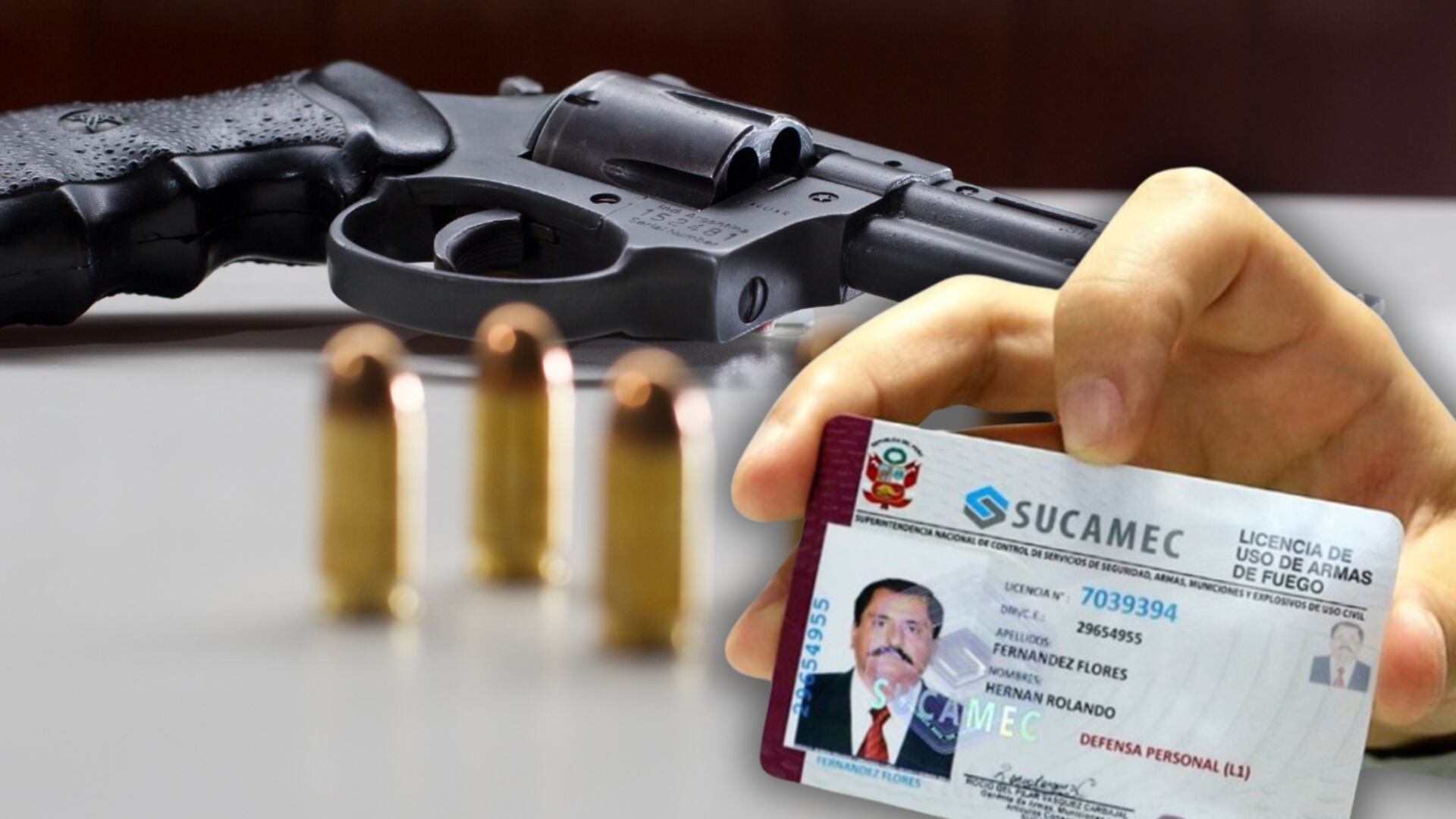 Entre extorsiones y robos, la burocracia de Sucamec deja a empresarios y agentes sin licencias, evidenciando un sistema al borde del colapso| Sucamec (Composición Infobae)