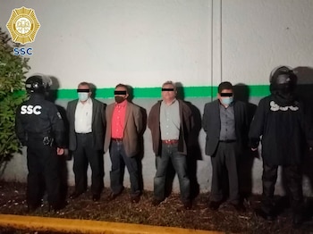 Los involucrados estaban sobre una