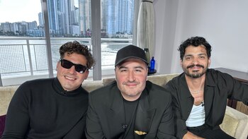 La banda mexicana Reik celebra