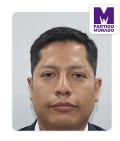 Kruger Kelvin Vidal Quispe ha desarrollado labores profesionales tanto en la Autoridad Nacional de Infraestructura como en empresas privadas de seguridad, servicios generales y telecomunicaciones - Créditos: JNE.