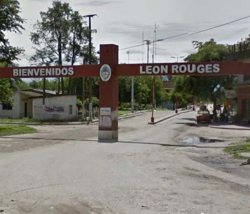 La entrada a la localidad de León Rouges, ubicada en el departamento tucumano de Monteros (Gentileza: Vientos Tucumanos Noticias)