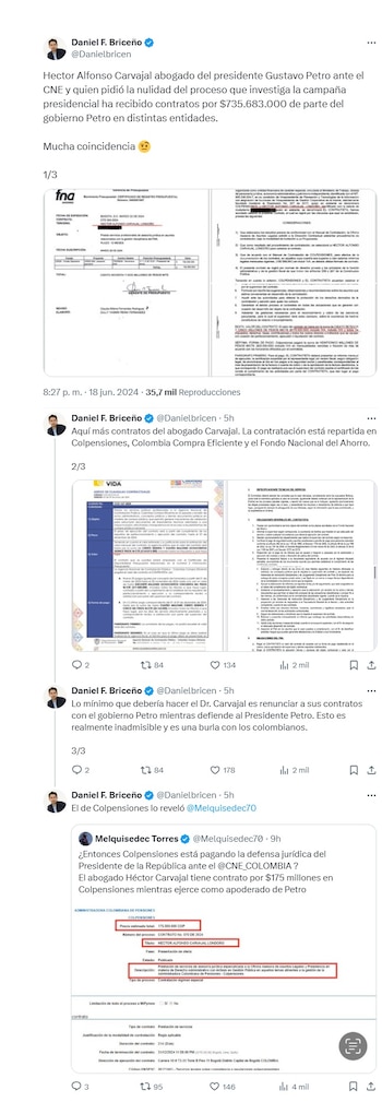 Trino de Daniel Briceño sobre