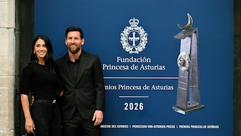 El sentido mensaje que Antonela Roccuzzo le dedicó a Lionel Messi tras ser distinguido con el Premio Princesa de Asturias: “Es un reconocimiento a tus valores”