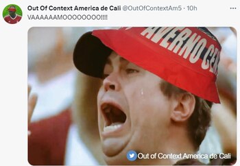 Los mejores memes de la victoria del América de Cali ante el DIM por los cuadrangulares de la Liga BetPlay.