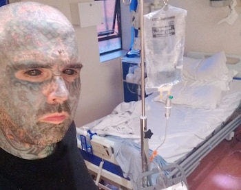 Matthew Whelan, el hombre más tatuado del Reino Unido