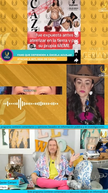 Javier Ceriani aparece en un