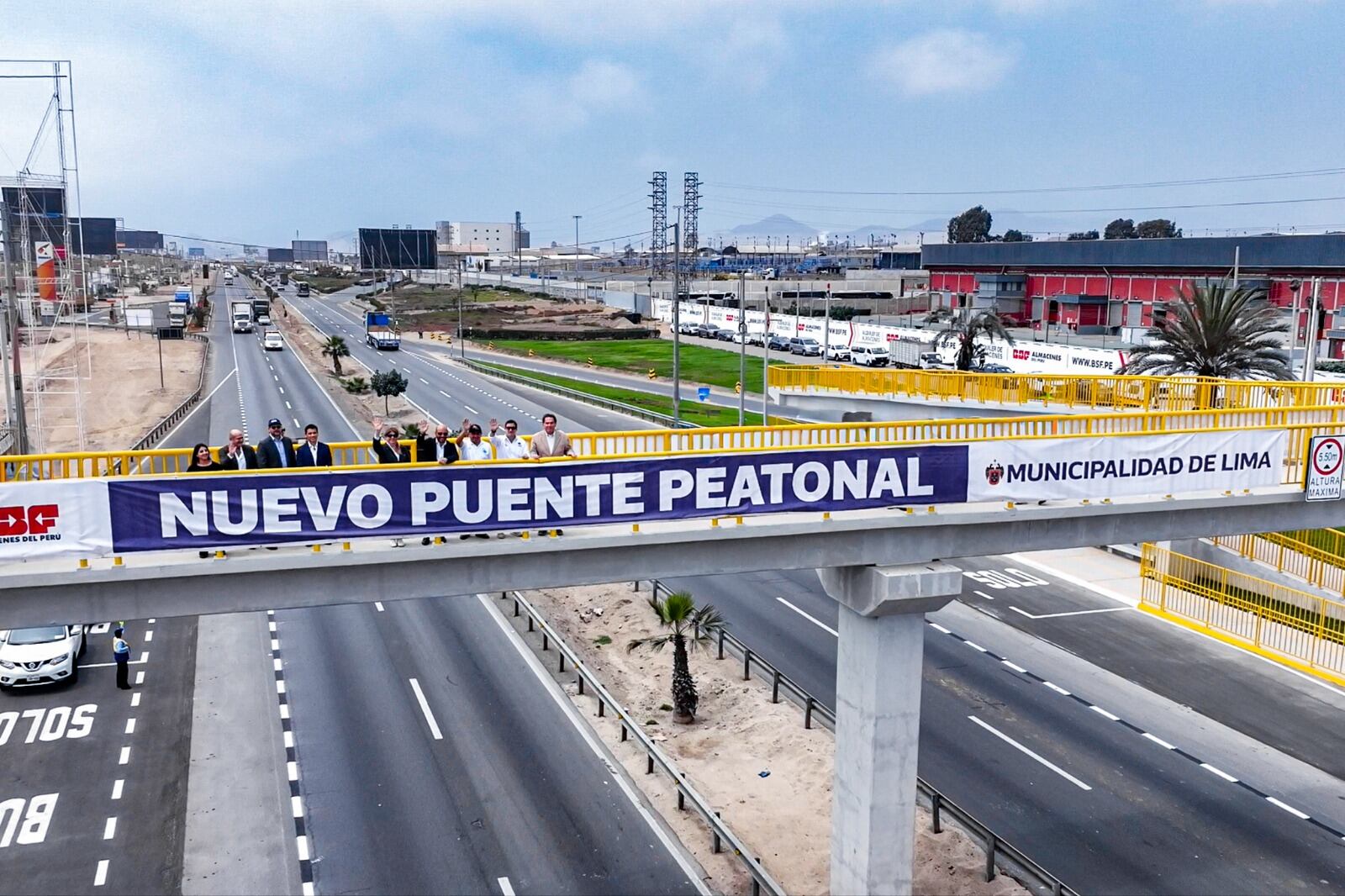 La nueva Ordenanza N° 2807 obliga a camiones a circular solo por el carril derecho y el contiguo, entre la avenida El Derby y el Puente Conchán.