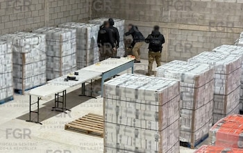 Imágenes del decomiso, compartidas por