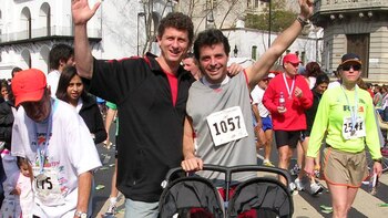 Krasnov corrió en la media