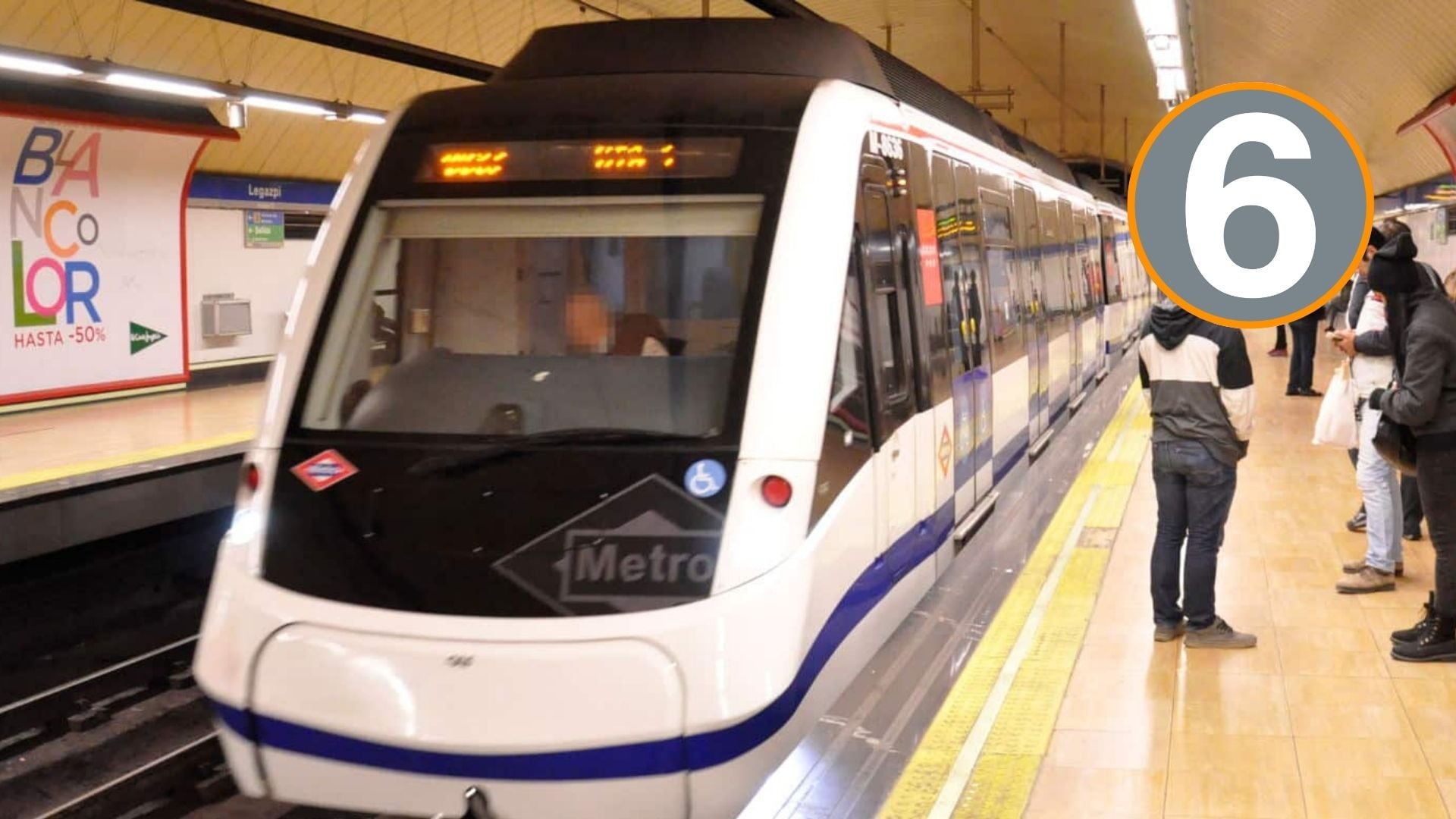 La Línea 6 del Metro de Madrid reabrirá todas sus puertas el 20 de diciembre. (Montaje Infobae)