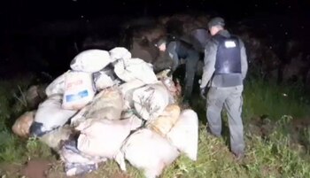 En los dos operativos intervino