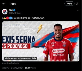 El futbolista es el primer