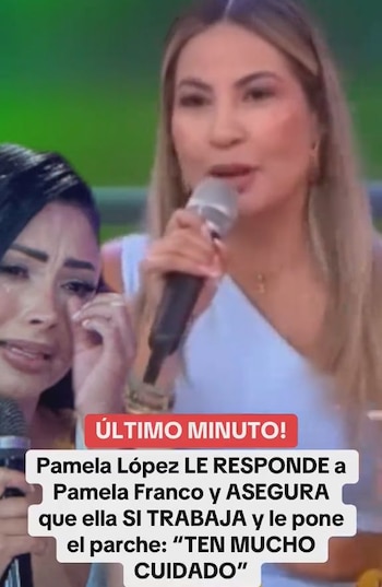 Pamela López – Pamela Franco – Christian Cueva – Perú – entretenimiento – 2 febrero