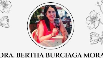 La médica del IMSS Bertha Burciaga, estaba casada y tenía dos hijos pequeños Foto: SNTE Veracruz