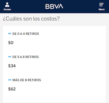 Estos son los costos de