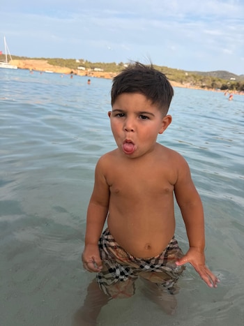 El saludo de Enzo Fernández para su hijo Benja