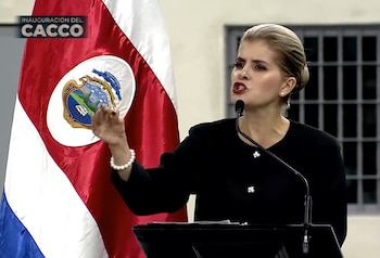 Laura Fernández viajará a El Salvador el 16 de octubre para reunirse con el presidente Nayib Bukele. (Cortesía: Presidencia de la República de Costa Rica)