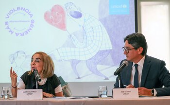 La representante del Fondo de