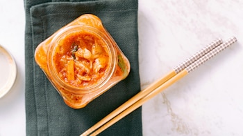 El kimchi es un plato