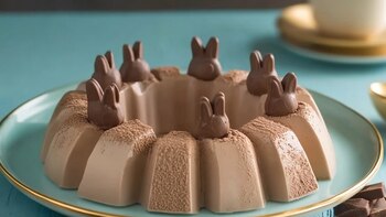 Prepara gelatina de conejitos de