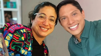 Andrés Silva y Adriana Álvarez