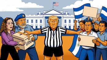 Exiliados nicaragüenses piden a Donald Trump impulsar acciones contra el régimen de Daniel Ortega