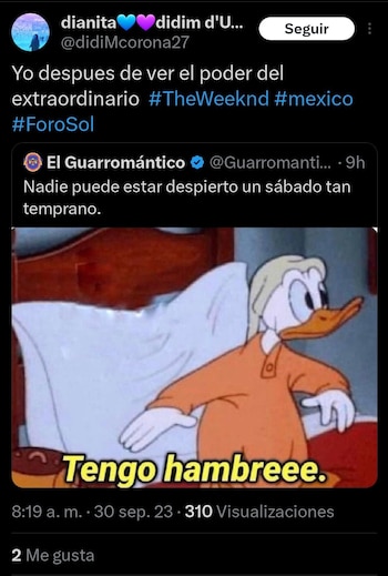 Memes The Weeknd
(captura de