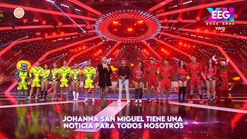 Johanna San Miguel comunica su