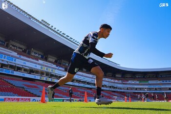Así fue el momento del último entrenamiento del cuadro local - crédito @Club_Queretaro / X