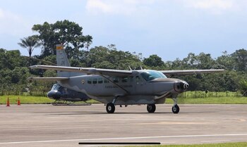 Aeronave usada por las fuerzas