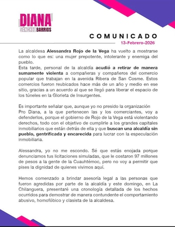 (X @DianaSanchezBar)