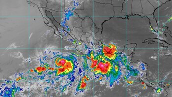 Ciclones tropicales en el océano