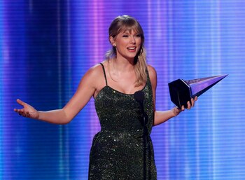 Taylor Swift agradece uno de