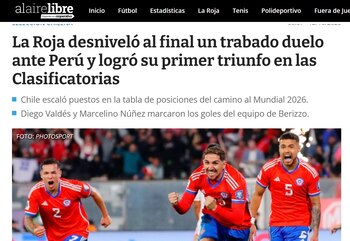 Perú vs Chile: reacción de la prensa tras derrota de la 'bicolor'