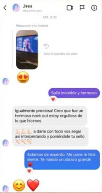 La captura de la conversación