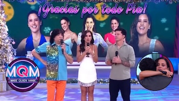 El emotivo adiós de María