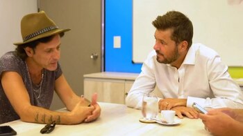 Coti junto a Marcelo Tinelli