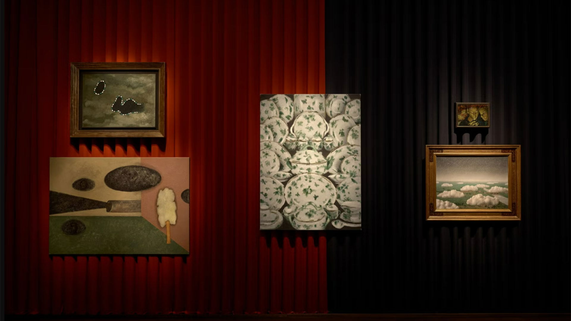 La exposición «Esto sigue sin ser una pipa la pervivencia de Magritte» se presenta en la galería Gagosian de Londres