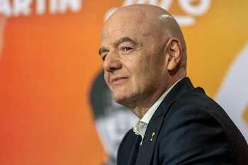 En su momento Infantino habló sobre el racismo. EFE