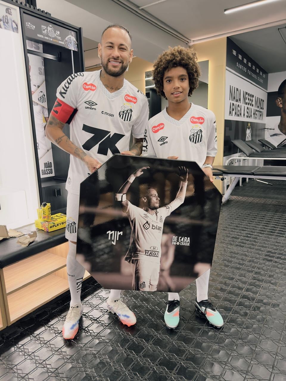 Kauan Basile tenía un contrato con una empresa de marketing relacionada con Neymar y su padre (@kauan.basile)