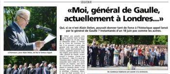 Homenaje a De Gaulle en