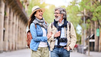 Una pareja de jubilados (ShutterStock)
