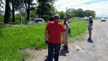 El femicida se disparó en