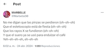 La cantante usó la canción