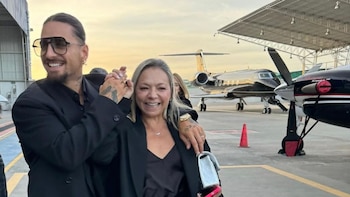 Maluma estuvo presente en el