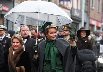 La reina Matilde de Bélgica
