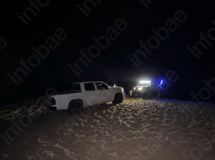 Así encontraron a los vehículos las autoridades